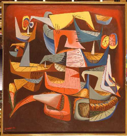 Eugenio Granell  - El vuelo diurno del Pájaro Pi, 1952